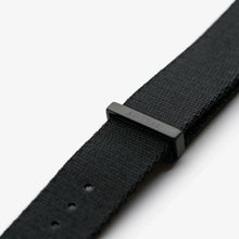 Black Nylon Watch Strap