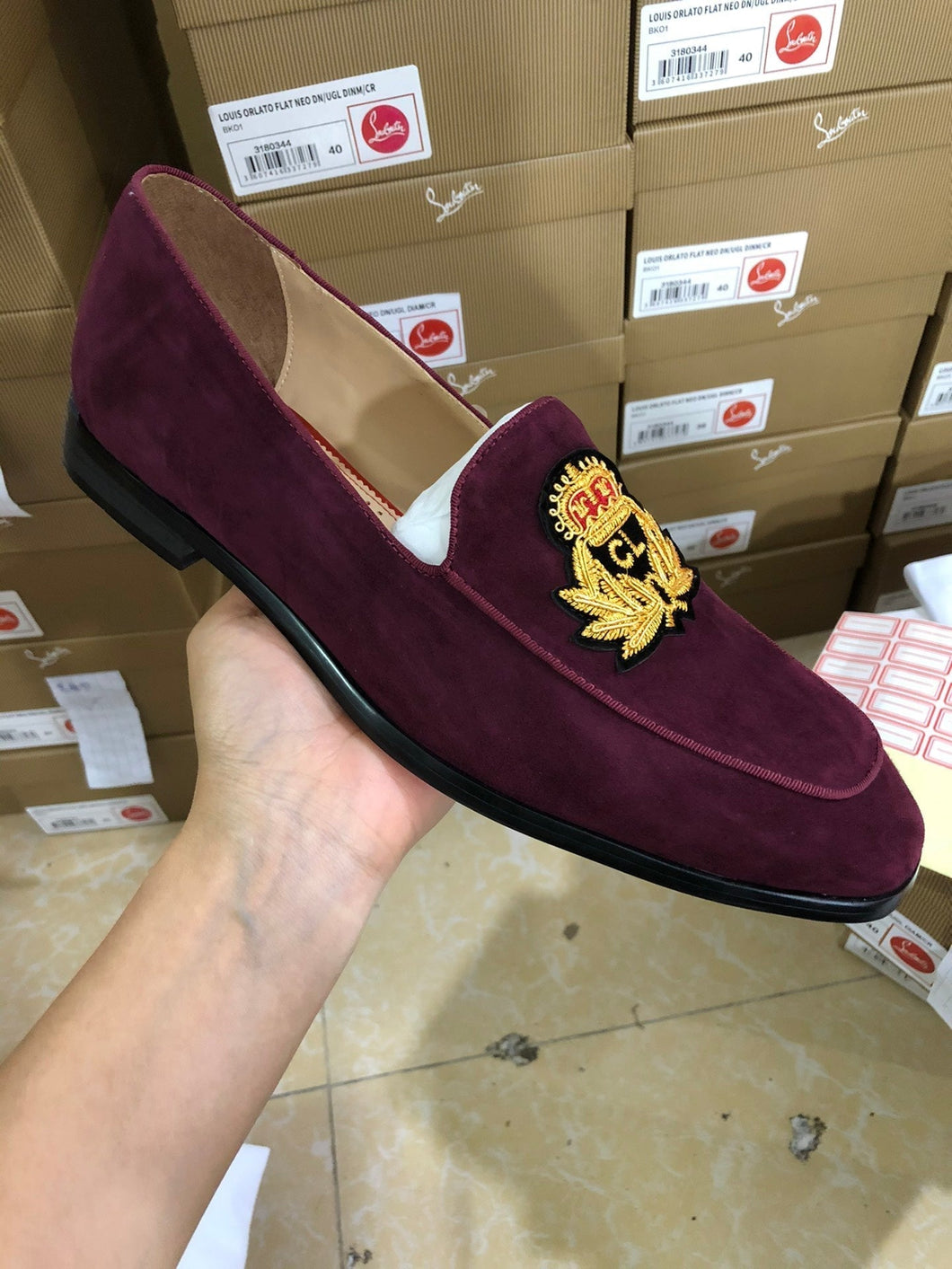 Leather shoes