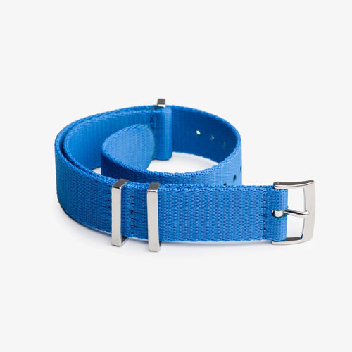 🎁 Atlantic Blue Nylon Watch Strap