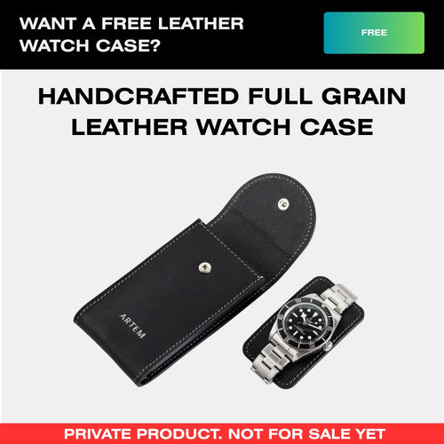 Free Leather Watch case