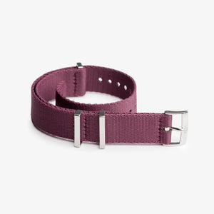 🎁 Burgundy Nylon Watch Strap