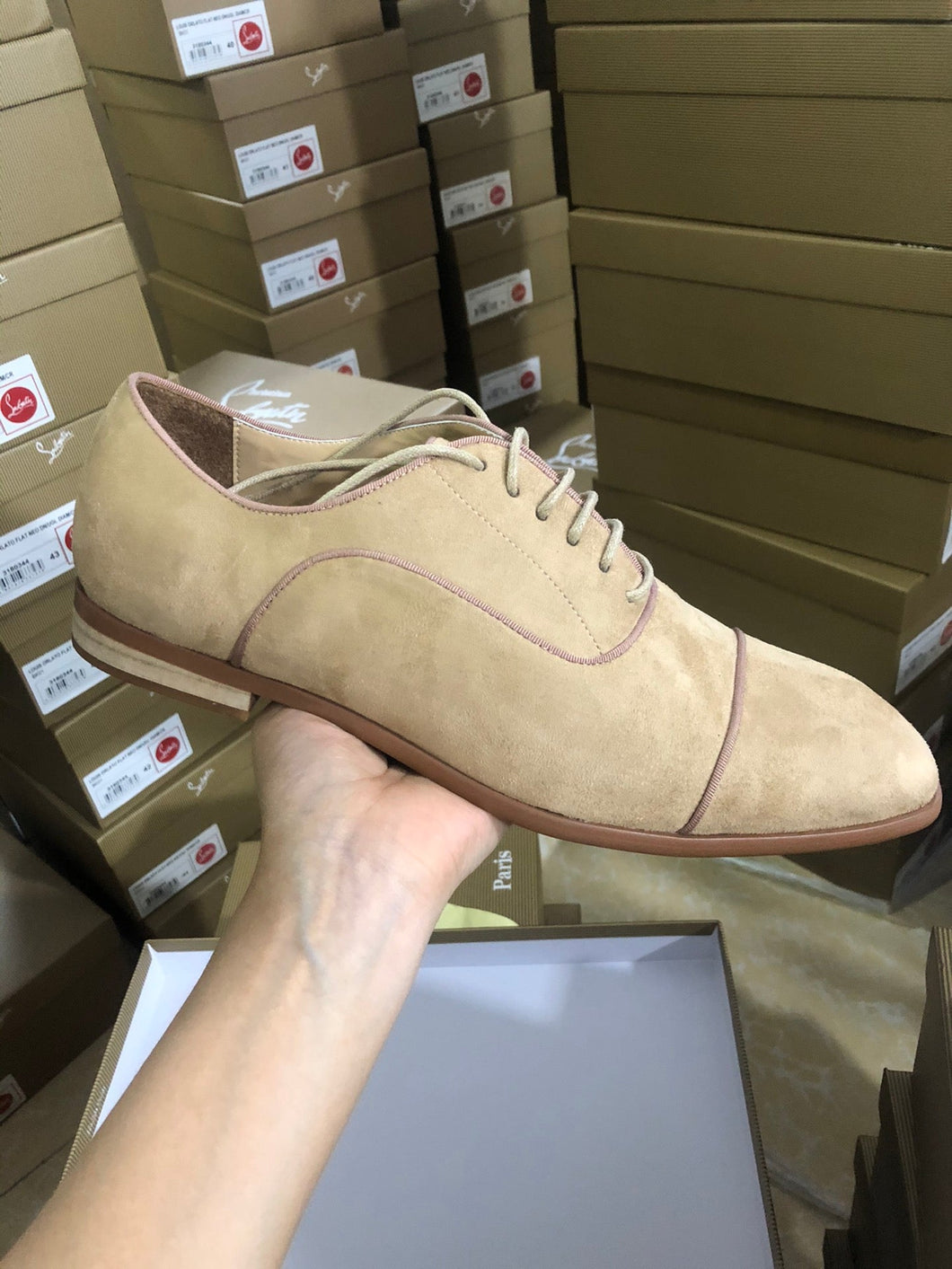 Leather shoes