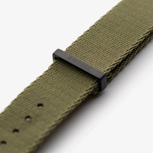 Khaki Green Nylon Watch Strap