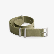 🎁 Khaki Green Nylon Watch Strap