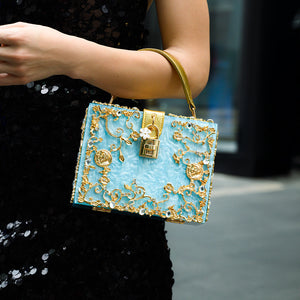 (CS) Acrylic Box Handbag
