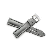 Classic | Grey Sailcloth Watch Strap with Grey Stitching