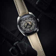 Classic | Sand Beige Sailcloth Watch Strap with Beige Stitching