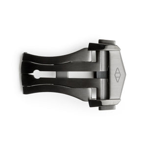 Loop-less™ Deployant Clasp -  Black