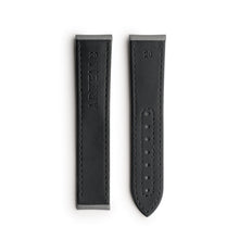 Loop-Less™ Grey Sailcloth Watch Strap with Grey Stitching
