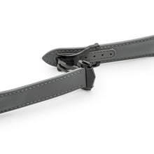 Loop-Less™ Grey Sailcloth Watch Strap with Grey Stitching