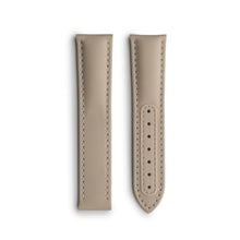 Loop-Less™ Sand Beige Sailcloth Watch Strap with White Stitching