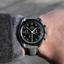 Loop-Less™ Grey Sailcloth Watch Strap with Grey Stitching