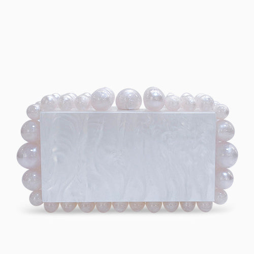 (CS) Acrylic Cloud Clutch Bag