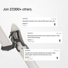 Loop-less™ HydroFlex™ | Nova Light Edition | White Strap with White Stitching