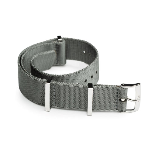 🎁 Grey Nylon Watch Strap