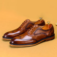 Handmade dress leather shoes