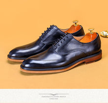 Handmade dress leather shoes