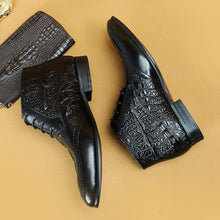 Handmade leather boots